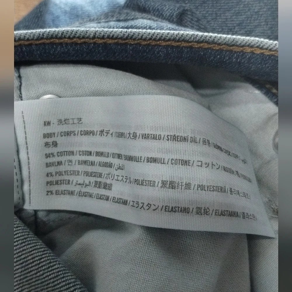 Abercrombie & Fitch  Blue Athletic Slim Jeans